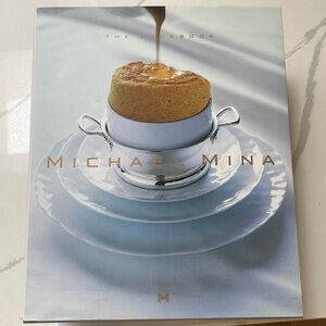 Signed Michael Mina cookbook.